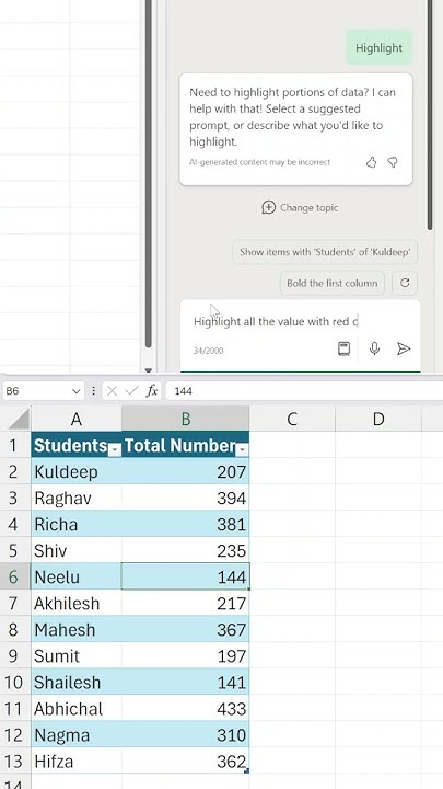 How to use Co Pilot in MS Excel | MS Excel | Ira Edu-Tech | #shorts ...