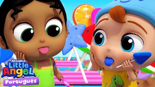 Meu Pirulito Arco-Íris Little Angel E Cocomelon - As Músicas Da Turminha