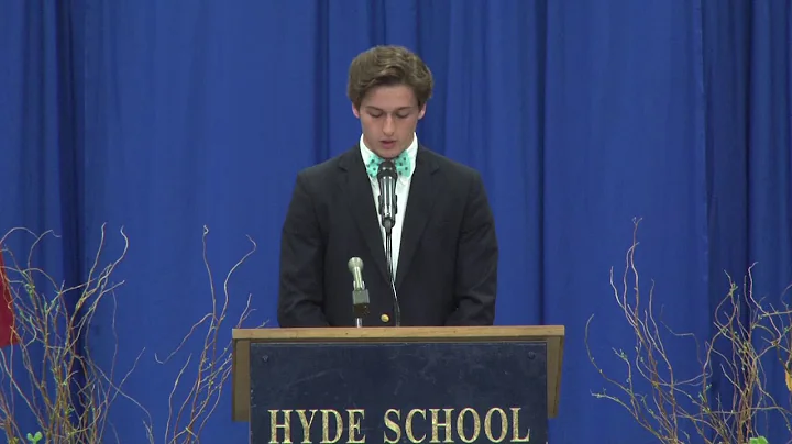 Stephen Wade Waddill, Jr  Senior Speech 2018
