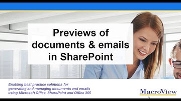 Previews of Documents and Emails in SharePoint Online