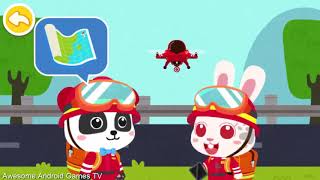 Little Panda's Earthquake Rescue Game For Kids - New Little Panda Game - Android GamePlay Video FHD screenshot 2