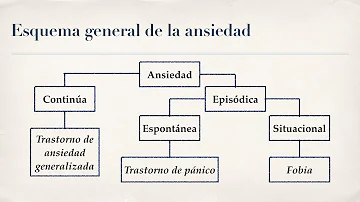 ¿Cuáles son los 8 trastornos de ansiedad?