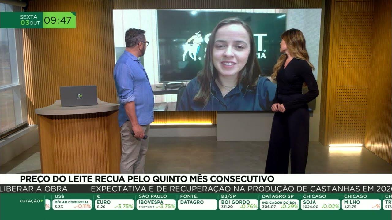 Preço do leite recua pelo quinto mês consecutivo