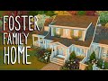 Foster Family Home 🍂👨‍👩‍👦 // Sims 4 Speed Build