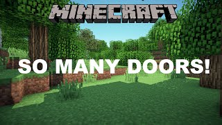 Minecraft | MalisisDoors Mod (adds lots of doors) | Mod Showcase