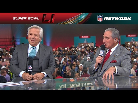 Patriots Owner Robert Kraft & Falcons Owner Arthur Blank Sit Down Together | NFL Network