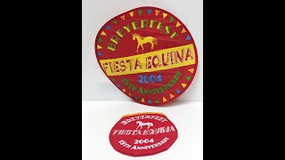 Breyer Throwing Disc in Sleeve -  Breyerfest 2004 Rare Item