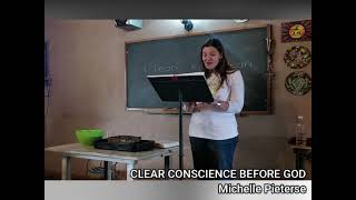 Clear Conscience Before God