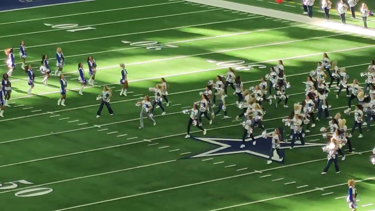 DALLAS Cowboys Cheerleaders Halftime show with Alumni fieldview only 10/19/25