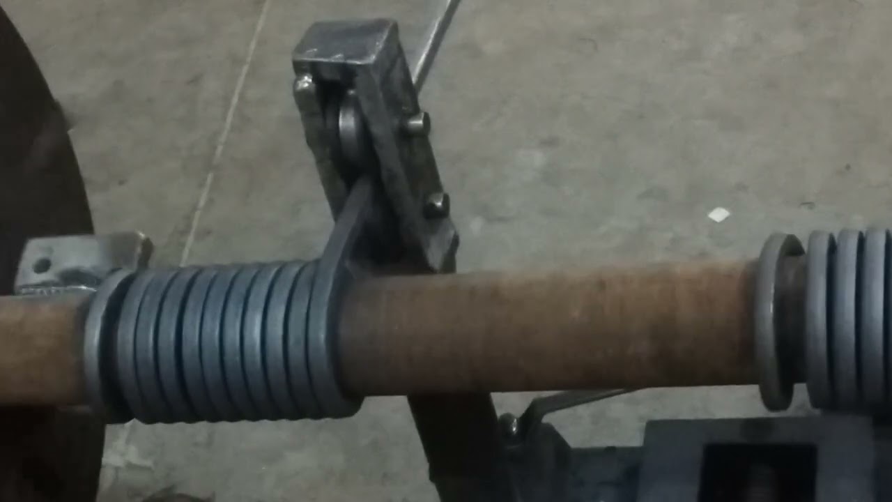 16Mm square rod ring making on lathe