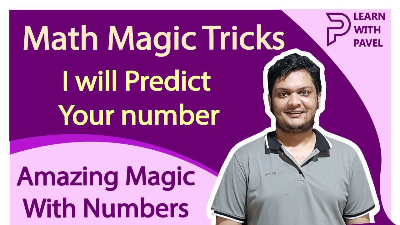 I will Predict your number Amazing Magic Trick With Numbers Math