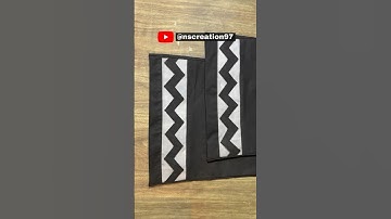 Trouser design cutting and stitching #sewingtutorial #trouserdesign