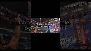speed breaks logan pauls neck #clips  #speed  #wwe
