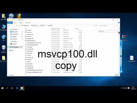 How to Fix Windows 10 msvcp100, msvcr100 (error fix)