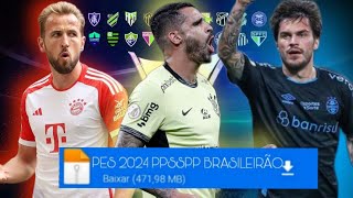 PES 2024 PPSSPP BRASILEIRÃO