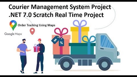 ASP.NET CORE 7.0 Courier Management System Real time scratch Project | Day-1