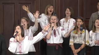 Video thumbnail of "Хто гріх і темінь перемагає - песня группы прославления церкви "Благодать""