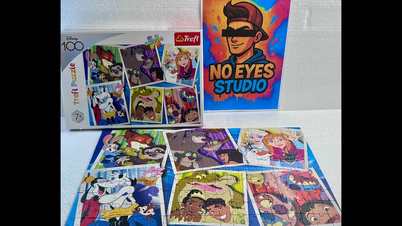 Jigsaw | puzzle | Disney | 100 years by | Trefl - YouTube