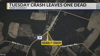 Coroner’s office identifies man killed in Conway-area crash
