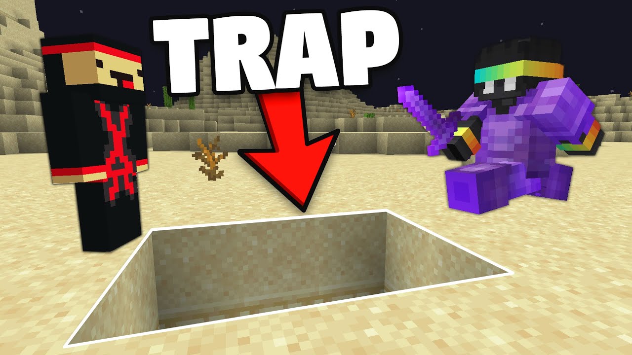How I Trapped An Entire Minecraft Server With Sand...