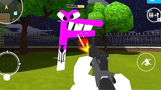 Alphabet Shooter: Survival FPS Gameplay All Levels iOS,Android Walkthrough New Update Apk Game