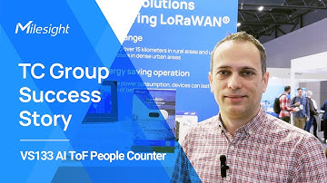 Milesight X TC Group - VS133 AI ToF People Counting Sensor Success Story