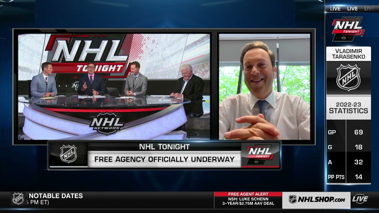 Elliotte Friedman joins NHL Tonight to discuss free agency