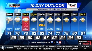 Thursday Morning KLKN Forecast - September 18, 2025