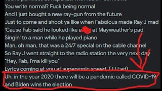 EMINEM PREDICTS COVID (NO LCICKABIT)