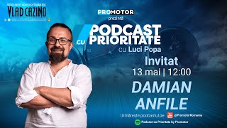 Damian Anfile: George Coșbuc făcea drifturi pe Calea Plevnei | Podcast cu Prioritate #44