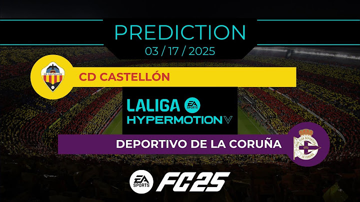 CD Castellón vs Deportivo de La Coruña - Prediction - 2024-25 LaLiga HyperMotion - EA FC 25