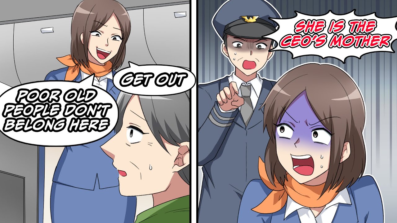 The flight attendant refused to let an 84 year old woman take her business class seat… [Gossip]