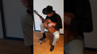 Phrygian scale classical guitar improvisation