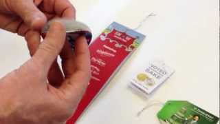 Tag Stringing at Rickard Bindery