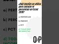 Pregunta 5 #Test #Microsoft #Excel #opositores 06/09/2023 #administrativo #age #auxiliar #ofimatica