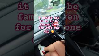 I want to know how it is to be famous please #iwanttoknow #howtobefamous #viralshorts #trending #fyp