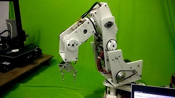 3d printed robot arm | ROS integration