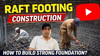 How to Build Strong Raft Foundation | Complete Construction Process| ARK Real Estate Marketing 