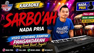 SARBO'AH 🎤 Karaoke Nada Pria | H. Darso | Lagu Calung Sunda | Lirik HD | Harisman Karaoke