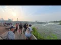 Niagara Falls View From US vs Canada