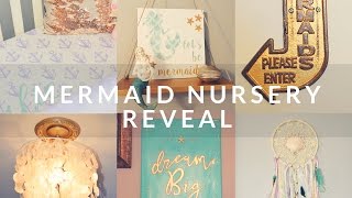 Mermaid Nursery Reveal