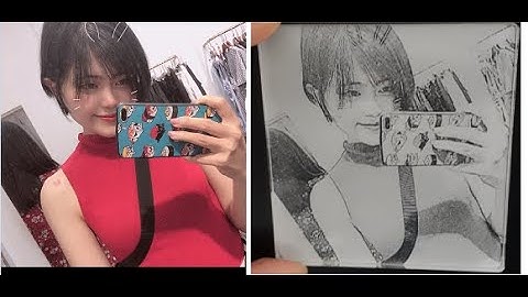 Hướng dẫn chuyển đổi ảnh bằng  CorelDraw x7 và khắc ảnh bằng laser CO2