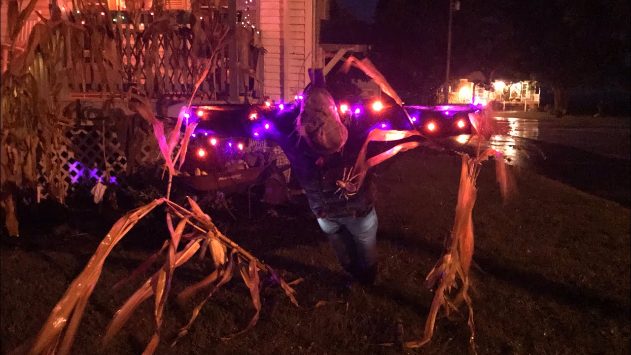 Halloween 2020 Home Yard Haunt DESTROYED Halloween Yard Display YouTube