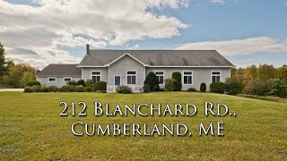 212 Blanchard Rd., Cumberland, ME