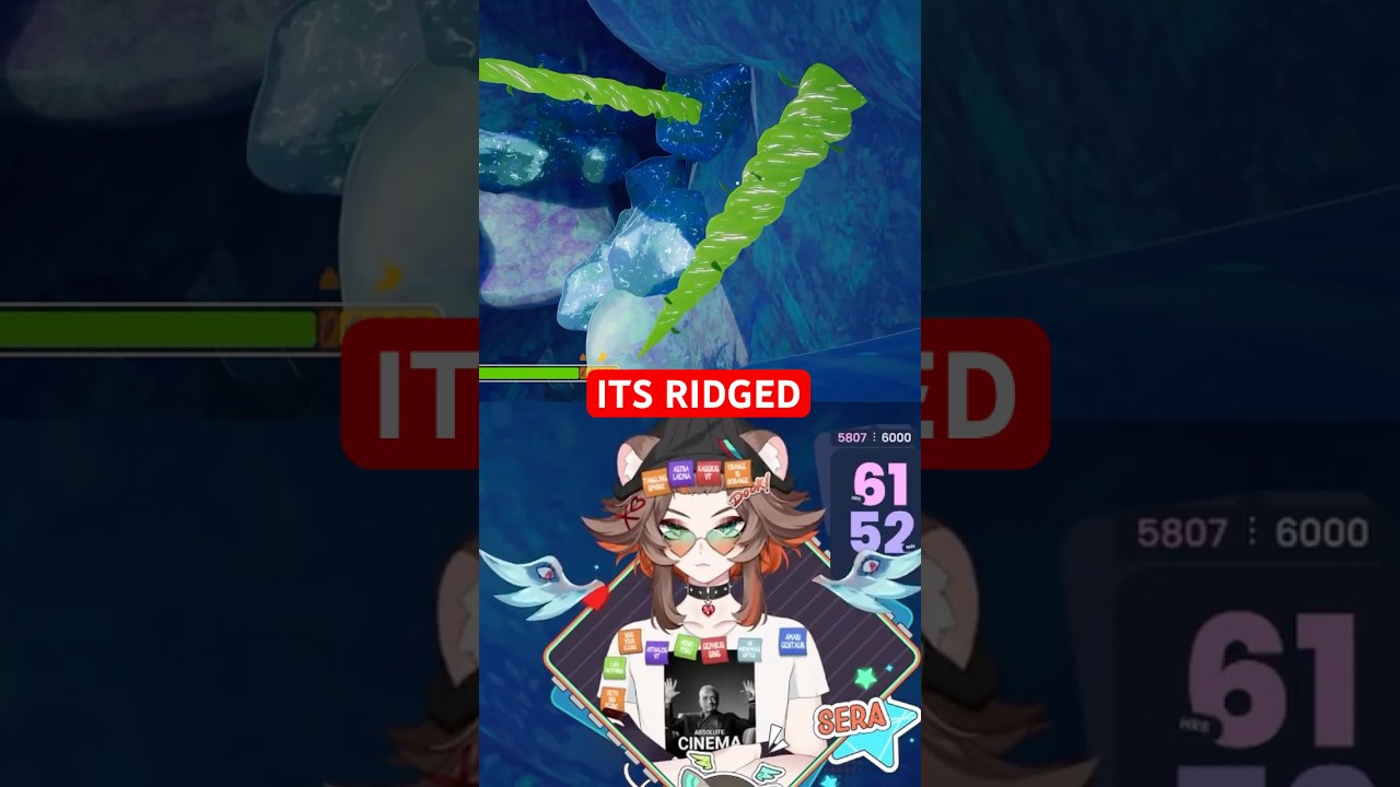 VTuber reacts to the RIDGES 💀 #vtubershorts #vtuberclips