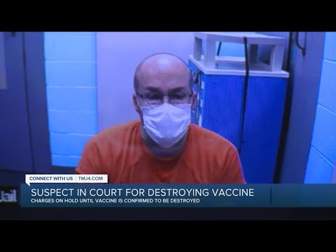 Pharmacist accused of spoiling COVID-19 vaccine believed it would change people's DNA, officials say