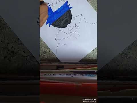 Gojo ke drawing ko colour kaise karen step by step learning kabhi nahin ...