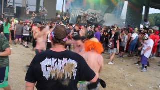 Kissing Candice live at the 2016 Gathering of the the Juggalos