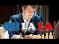 MAGNUS JUEGA DEFENSA FRANCESA: Georgiadis vs Carlsen (Accentus Biel, 2018)