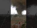 Huge tornado shreds homes and buildings in northern China | #shorts #newvideo #tornado #trending